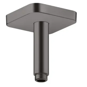 Dušas galvas turētājs Axor, 10 cm, griestu, birstēts melns hroms 26965340