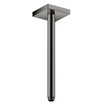Dušas galvas turētājs Axor, 30 cm, birstēts melns hroms 26438340
