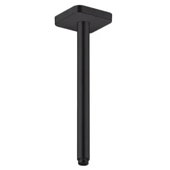 Dušas galvas turētājs Axor, 30 cm, matēti melna 26966670