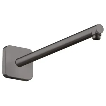 Dušas galvas turētājs Axor, 39 cm, birstēts melns hroms 26967340