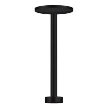 Dušas galvas turētājs Axor, Axor One, 30 cm, matēti melna 48496670