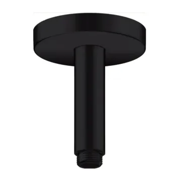 Dušas galvas turētājs Axor, griestu, 10 cm, matēti melna 26432670