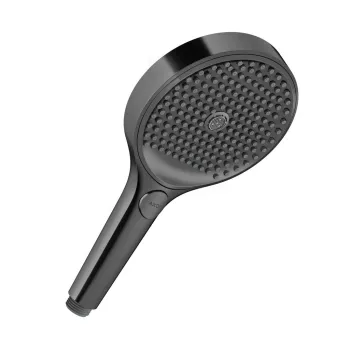 Dušas klausule Axor ShowerSolutions, 3 plūsmas veidi, pulēts melns hroms 39772340