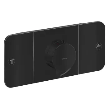 Dušas maisītājs AXOR One ar termostatu maisītājs iebūvējams, matēti melns