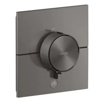 Dušas maisītājs AXOR ShowerSelect ID ar termostatu iebūvējams, HighFlow, birstēts melns hroms
