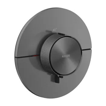 Dušas maisītājs AXOR ShowerSelect ID ar termostatu iebūvējams, HighFlow, birstēts melns hroms