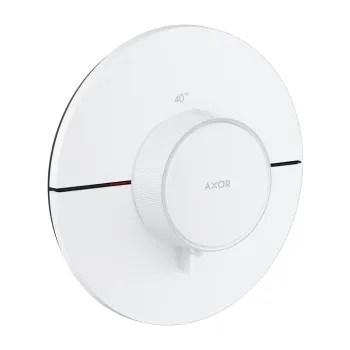 Dušas maisītājs AXOR ShowerSelect ID ar termostatu iebūvējams, HighFlow, matēti balts