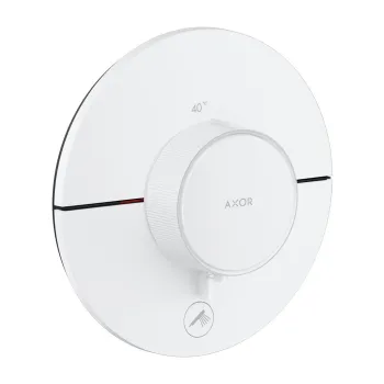 Dušas maisītājs AXOR ShowerSelect ID ar termostatu iebūvējams, HighFlow, matēti balts