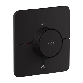 Dušas maisītājs AXOR ShowerSelect ID ar termostatu iebūvējams, HighFlow, matēti melns