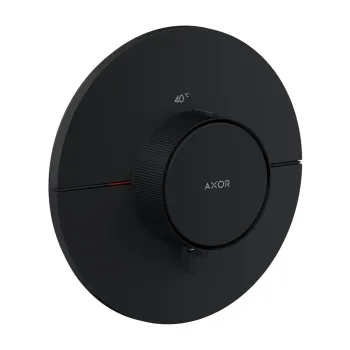 Dušas maisītājs AXOR ShowerSelect ID ar termostatu iebūvējams, HighFlow, matēti melns