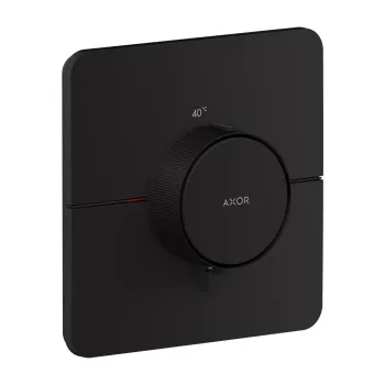 Dušas maisītājs AXOR ShowerSelect ID ar termostatu iebūvējams, HighFlow, matēti melns