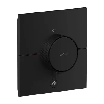 Dušas maisītājs AXOR ShowerSelect ID ar termostatu iebūvējams, HighFlow, matēti melns