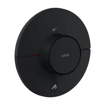 Dušas maisītājs AXOR ShowerSelect ID ar termostatu iebūvējams, HighFlow, matēti melns