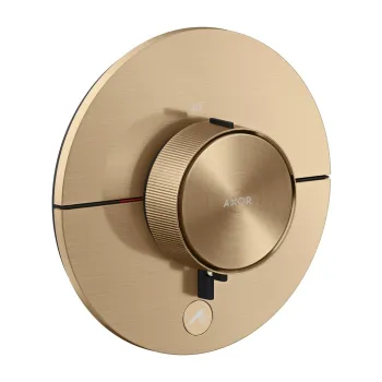 Dušas maisītājs AXOR ShowerSelect ID ar termostatu iebūvējams, HighFlow, pulēta bronza
