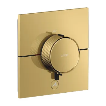 Dušas maisītājs AXOR ShowerSelect ID ar termostatu iebūvējams, HighFlow, pulēta zelta izskats