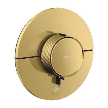 Dušas maisītājs AXOR ShowerSelect ID ar termostatu iebūvējams, HighFlow, pulēta zelta izskats
