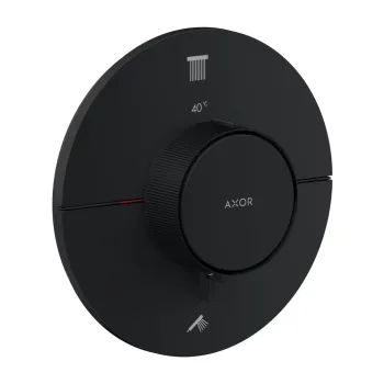 Dušas maisītājs AXOR ShowerSelect ID ar termostatu iebūvējams, matēti melns