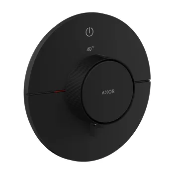 Dušas maisītājs AXOR ShowerSelect ID ar termostatu iebūvējams, matēti melns