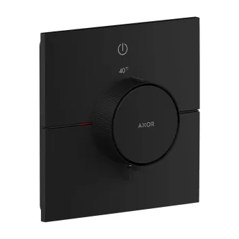 Dušas maisītājs AXOR ShowerSelect ID ar termostatu iebūvējams, matēti melns