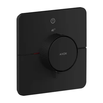 Dušas maisītājs AXOR ShowerSelect ID ar termostatu iebūvējams, matēti melns