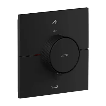 Dušas maisītājs AXOR ShowerSelect ID ar termostatu iebūvējams, matēti melns