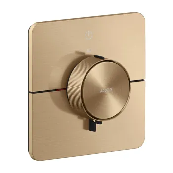 Dušas maisītājs AXOR ShowerSelect ID ar termostatu iebūvējams, pulēta bronza