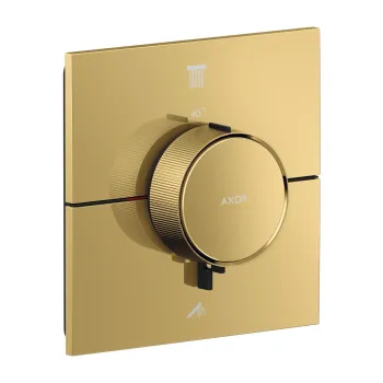 Dušas maisītājs AXOR ShowerSelect ID ar termostatu iebūvējams, pulēta zelta izskats
