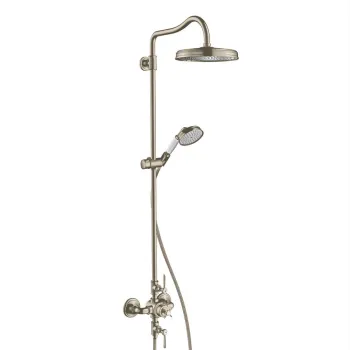 Dušas sistēma Axor Montreux Showerpipe ar termostatu, pulēts niķelis 16572820
