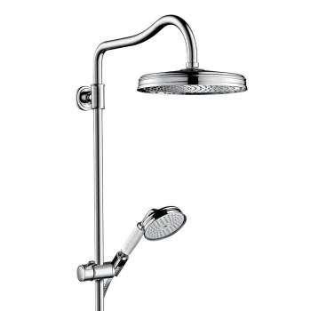 Dušas sistēma Axor Montreux Showerpipe ar termostatu un dušas komplektu, hroms 16572000