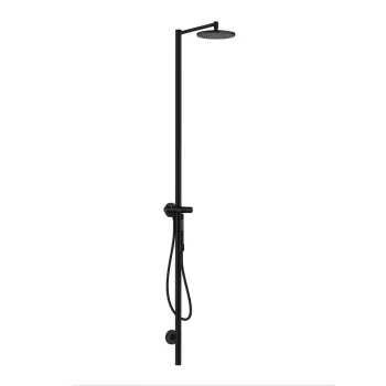 Dušas sistēma Axor Starck, diametrs 24 cm, 1 strūkla, matēti melns 12670670