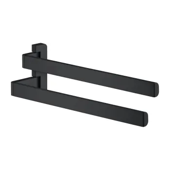 Dvieļu turētājs AXOR Universal 41 cm, matēti melns 42821670