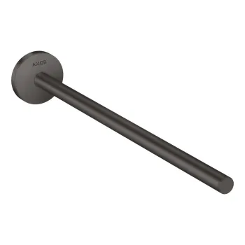 Dvieļu turētājs AXOR Universal Circular 35 cm, birstēts melns hroms 42826340