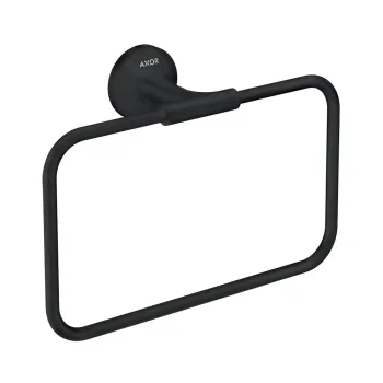 Dvieļu turētājs AXOR Universal Circular, matēti melns 42823670