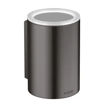 Glāze Axor Circular, stikls/melns hroms ar birsti 42804340