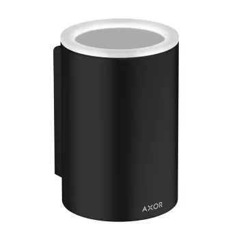 Glāze Axor Universal Circular, stikls/matēti melns 42804670