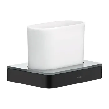 Glāze Axor Universal ar turētāju, matēti melna 42834670