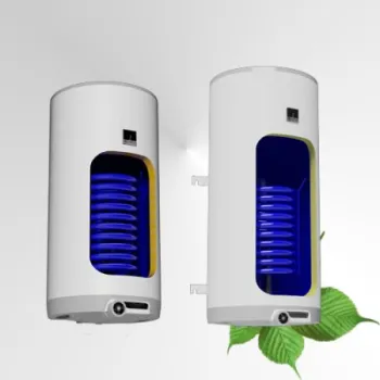 Kombinētais ūdens sildītājs (Boilers) Dražice OKC-160L ar siltummaiņa platību 1m2. vertikāls