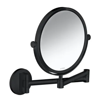 Kosmētikas spogulis Axor Universal Circular, matēti melns 42849670
