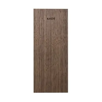 Nosegplāksne maisītājam Axor 120 mm, amerikāņu melnais valrieksts 47908000