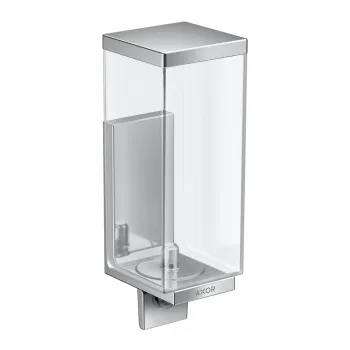 Šķidro ziepju dozators Axor Universal Rectangular ar turētāju, hroms 42610000