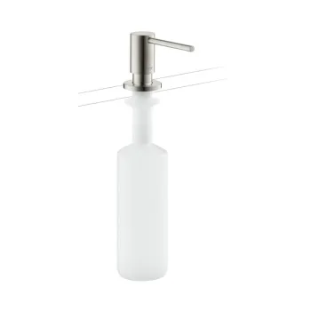 Šķidro ziepju dozators Axor Uno, 500 ml, nerūsējošā tērauda 42818800