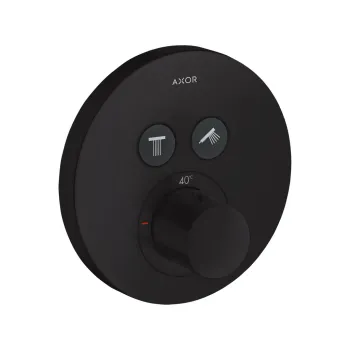 Vannas / Dušas maisītājs Axor ShowerSelect Iebūvējams ar termostatu, matēti melns 36723670