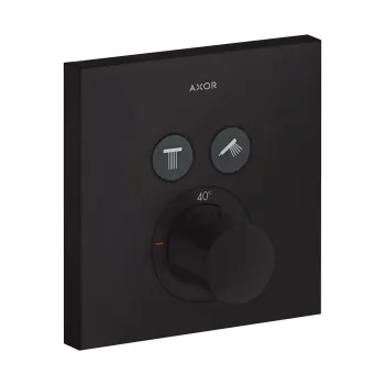 Vannas / Dušas maisītājs Axor ShowerSelect Iebūvējas ar termostatu, matēti melns 36715670