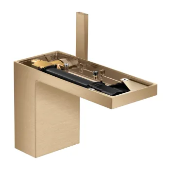 Vannas istabas izlietnes maisītājs Axor MyEdition ar Push-Open, EcoSmart, pulēts bronzas tonis/bez plāksnes  47032140