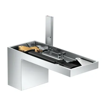 Vannas istabas izlietnes maisītājs Axor MyEdition ar Push-Open, hroms/bez plāksnes 47012000