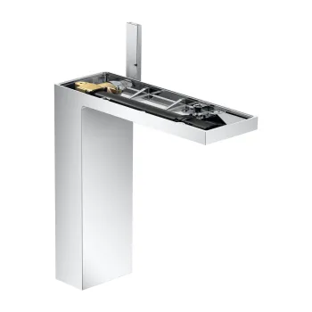 Vannas istabas izlietnes maisītājs Axor MyEdition ar Push-Open, hroms/bez plāksnes 47022000