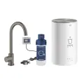 Virtuves maisītājs Grohe Grohe Blue Home ar dzesēšanas ierīci un filtrāciju, birstēts cietais grafīts 31455AL1