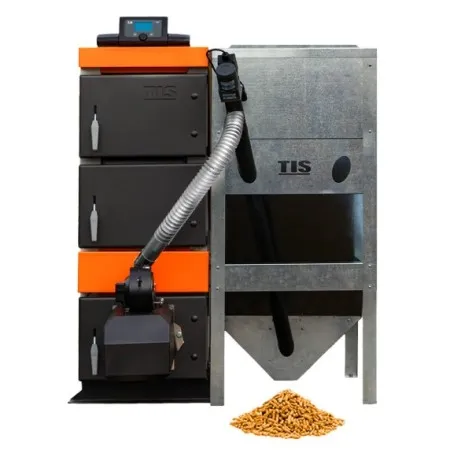 Granulu apkures katli