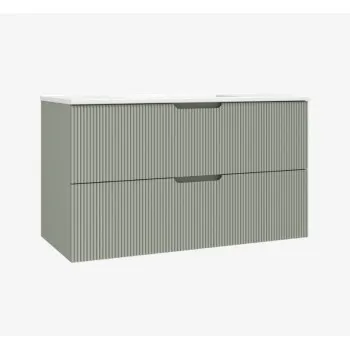 Vannas istabas skapītis OZE Hipster (bez izlietnes) 1200mm Sage Green