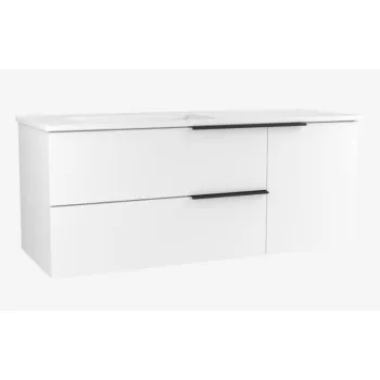 Vannas istabas skapītis OZE Celtic (bez izlietnes) 1200mm Balts